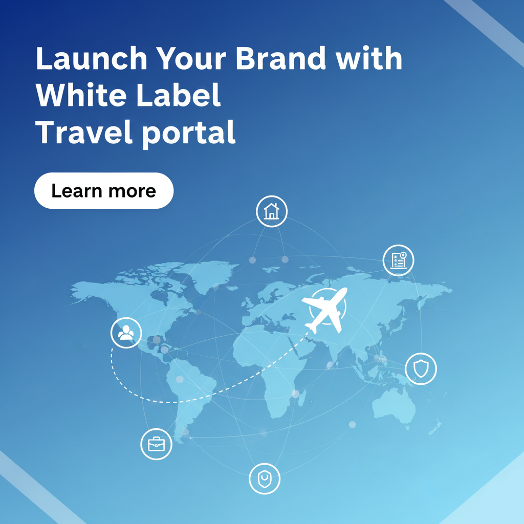 white label travel portal flight and hotel booking engine for global agencies