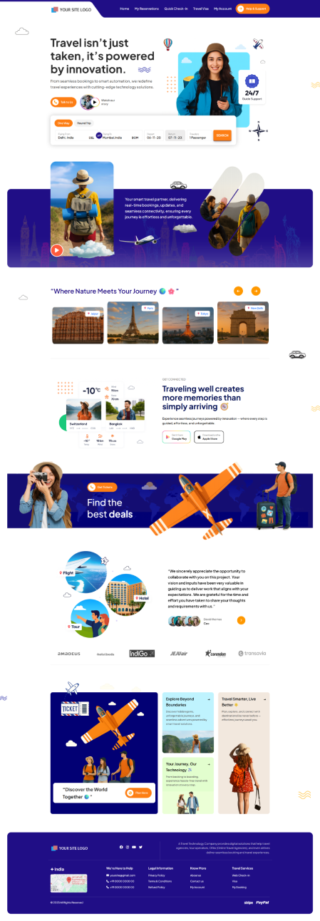 white label travel portal, travel website designs ideas, best travel website designs