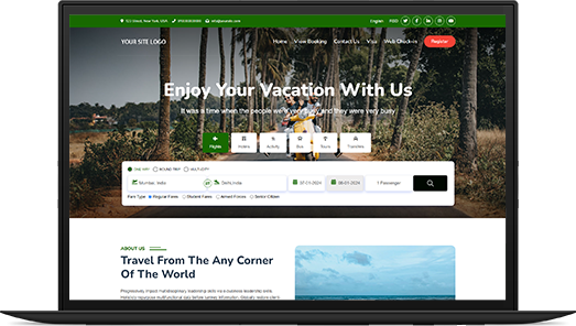 Adivaha White Label Travel Portal