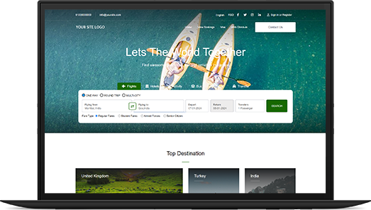 Adivaha White Label Travel Portal